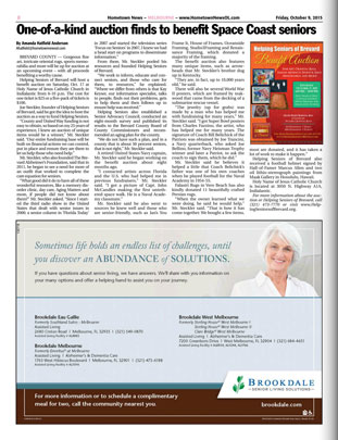 Helping Seniors Benefit Auction Article