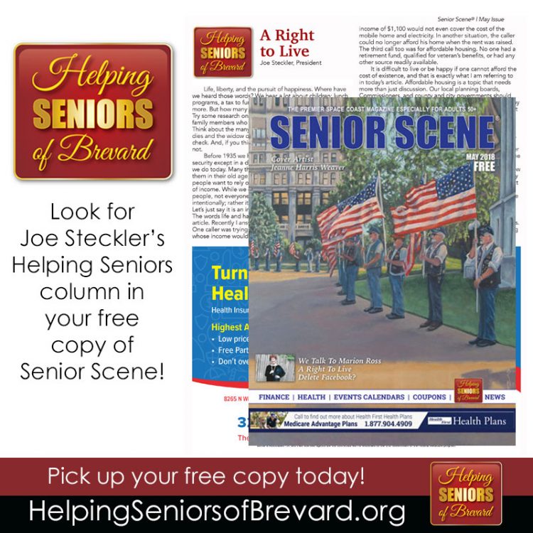 Helping Seniors in Senior Scene