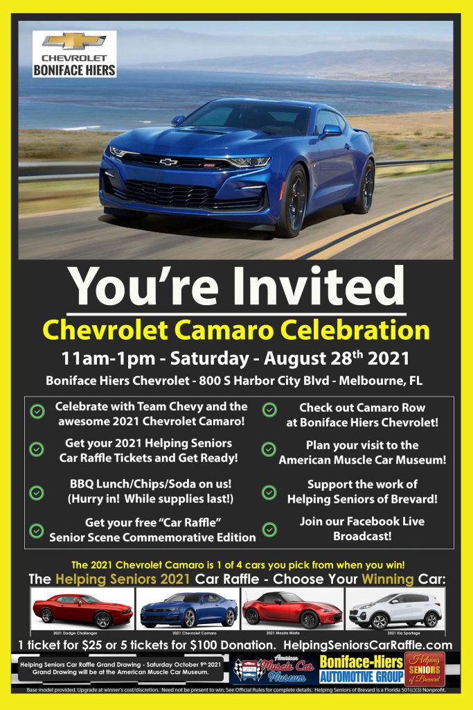 August 28th - Chevrolet Camaro Celebration