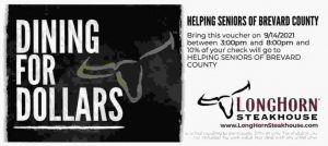 LongHorn Steakhouse - Dining for Dollars - Merritt Island