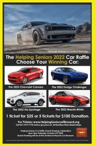 Helping Seniors 2022 Car Raffle Dodge