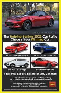 Helping Seniors 2022 Car Raffle Mazda