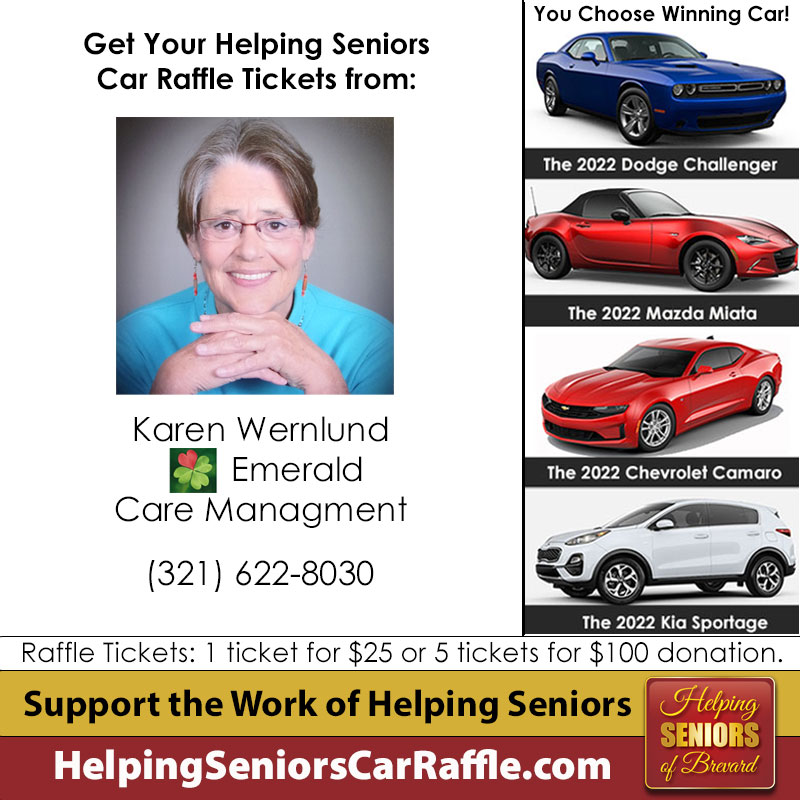 Get Helping Seniors Car Raffle Tickets