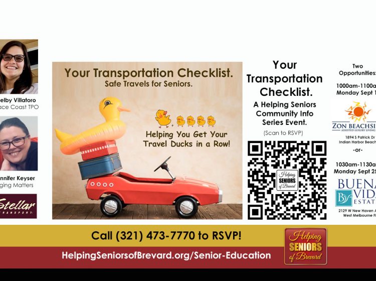 Your Transportation Checklist