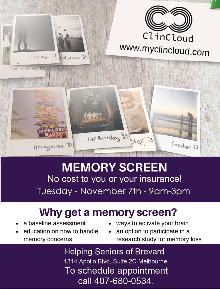 ClinCloud Memory Screening