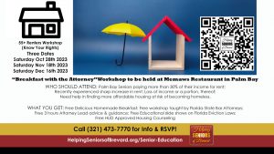 Palm Bay 55+ Renters Workshop
