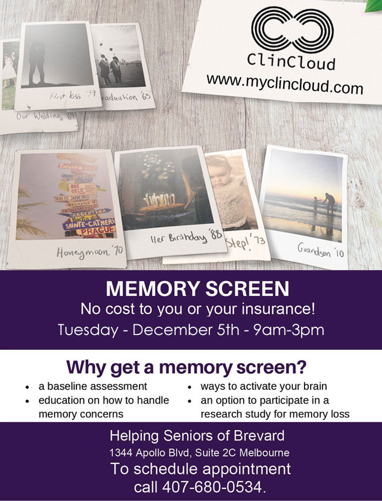 ClinCloud Memory Screening