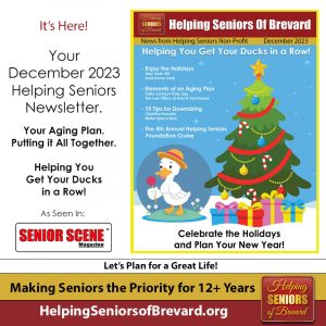 Helping Seniors December 2023 News