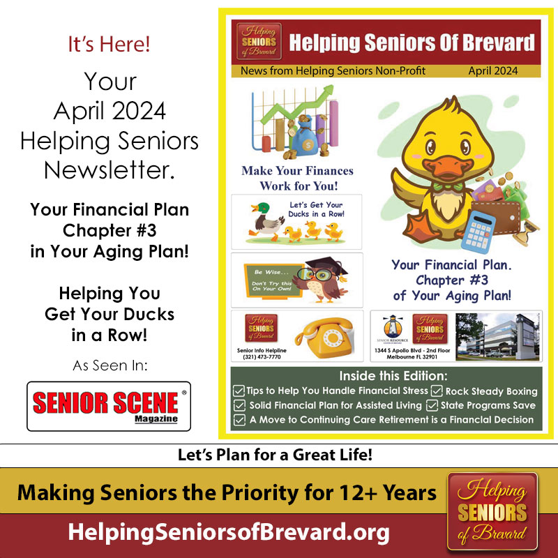 Helping Seniors News for April 2023