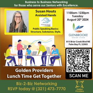 Golden Providers August 2024 Meeting