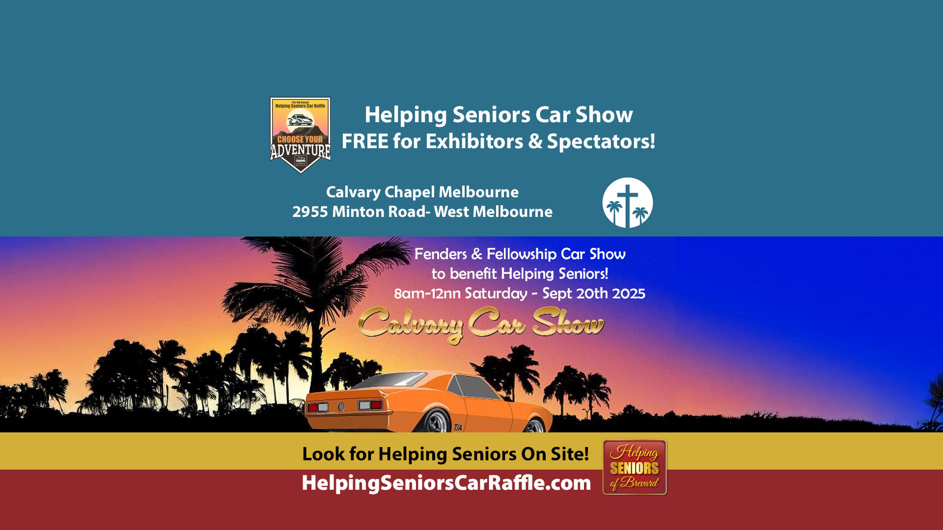 Helping Seniors Calvary Car Show