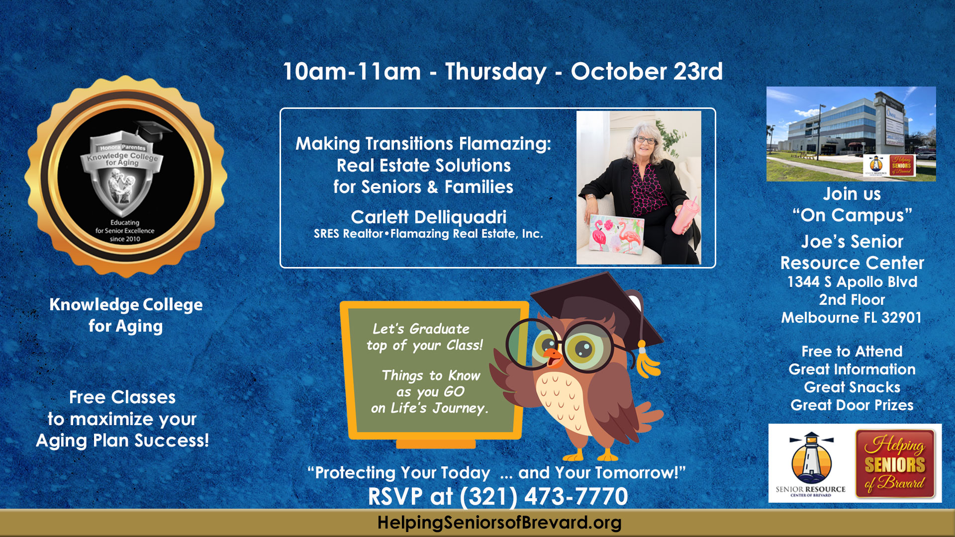Knowledge College for Aging - October 2025