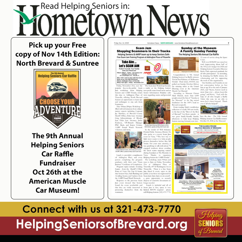 Helping Seniors in Hometown News