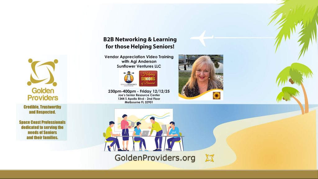 Golden Providers Vendor Appreciation Video Training
