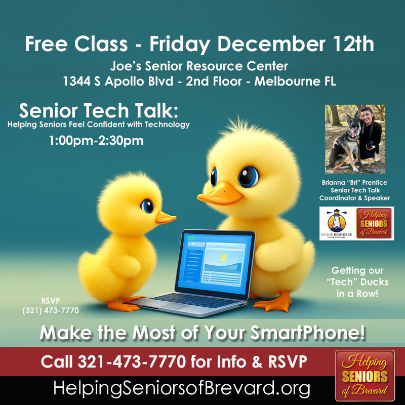 Senior Tech Talk - December 2025