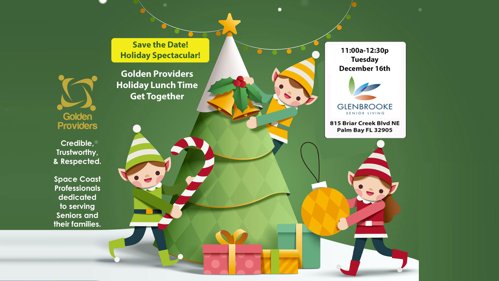 Golden Providers Holidays 2025