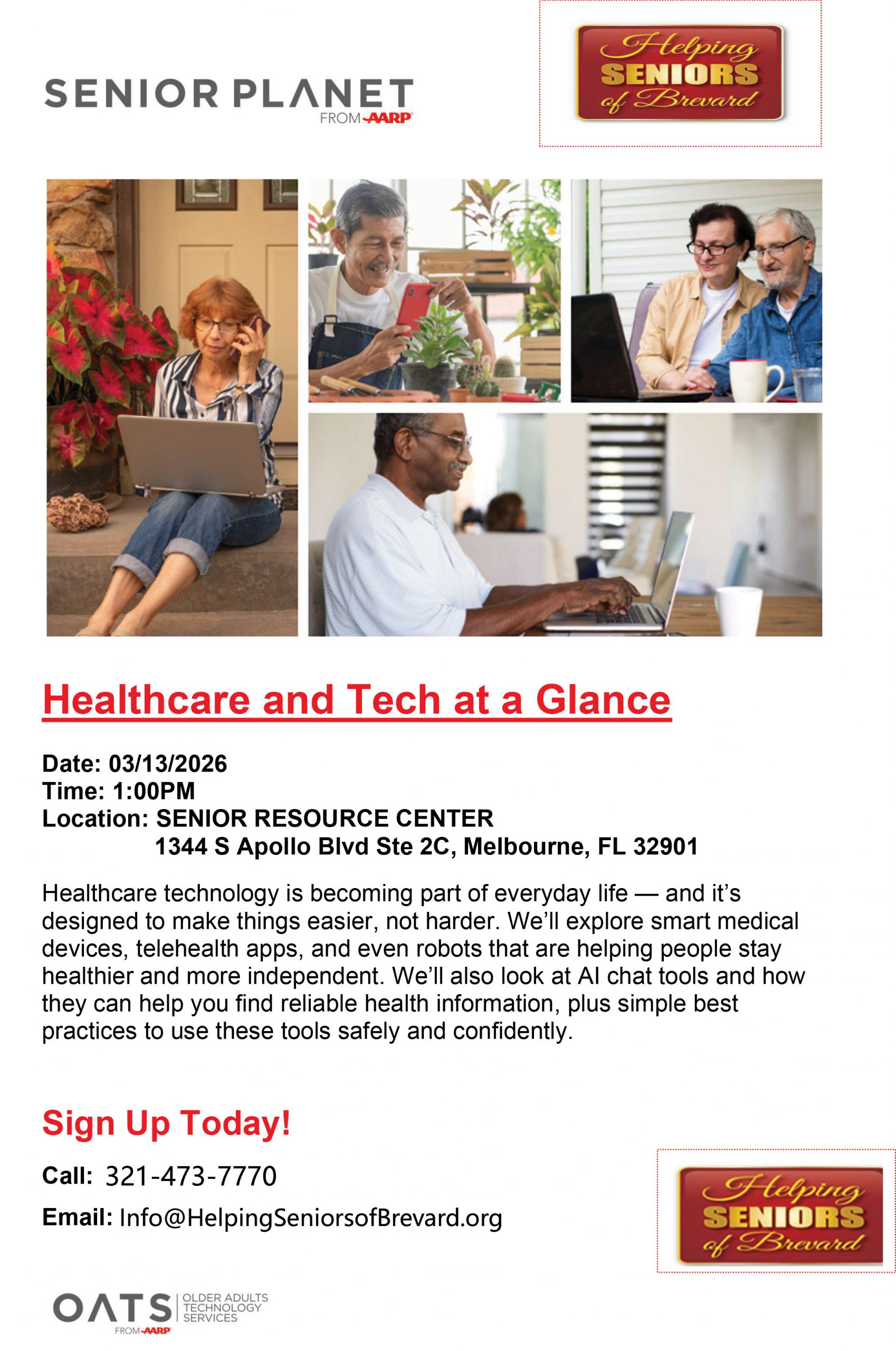 Senior Planet Tech Talk