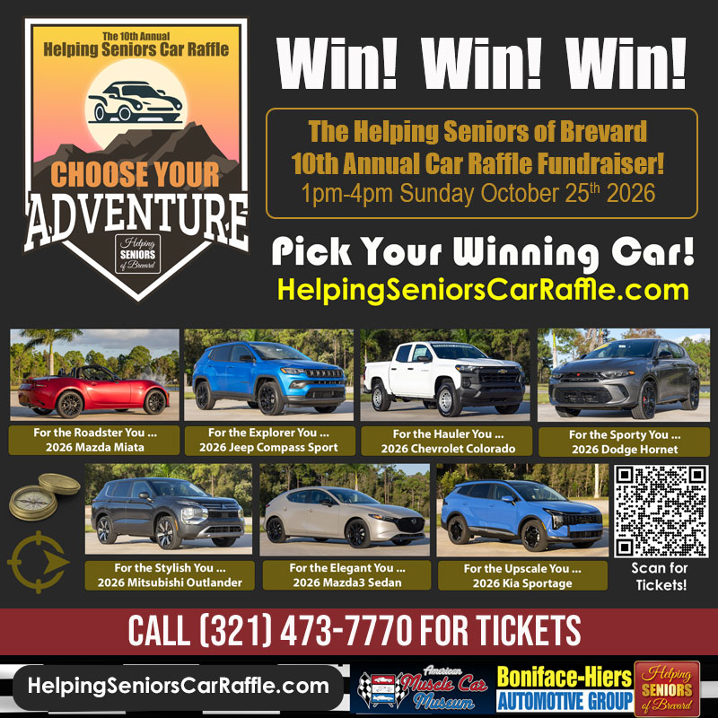 Win Win Win Helping Seniors Car Raffle