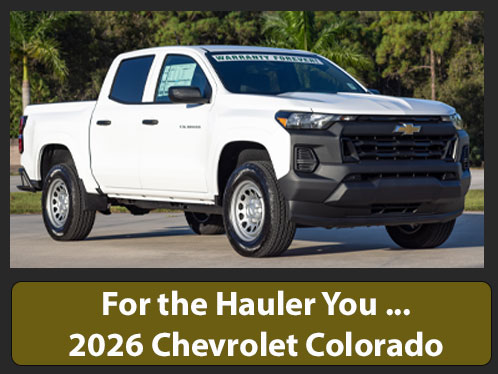 The Chevrolet Colorado