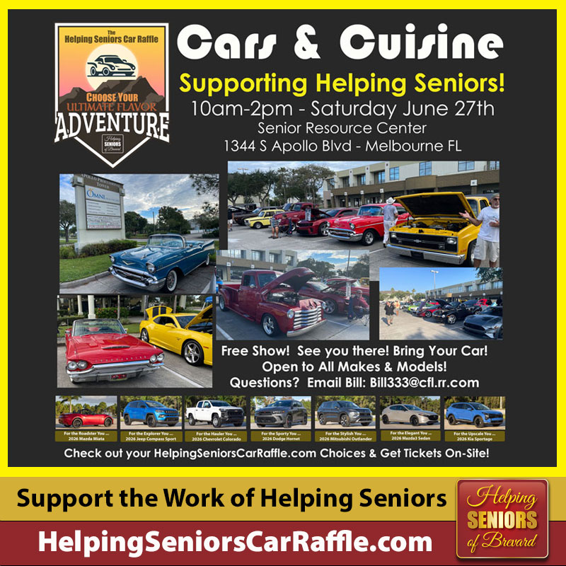Helping Seniors Cars & Cuisine Fundraiser