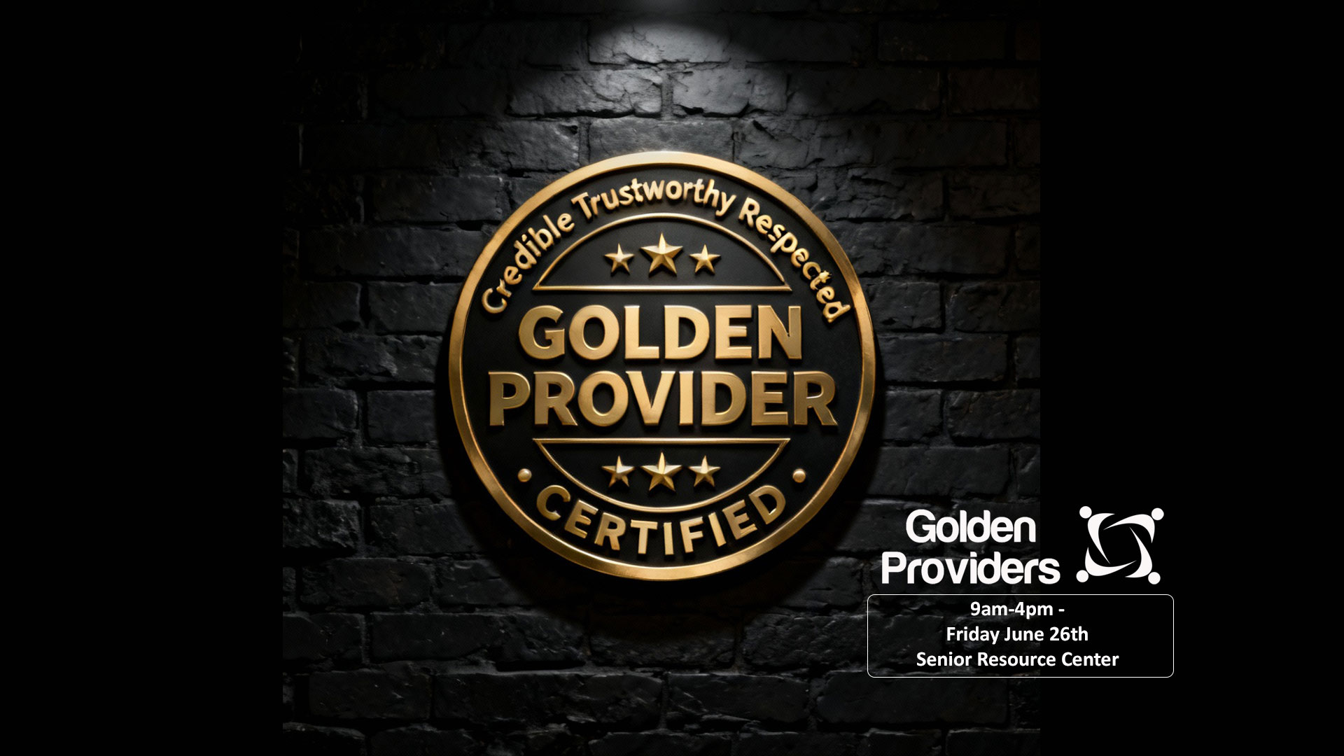 Golden Providers Certification Training