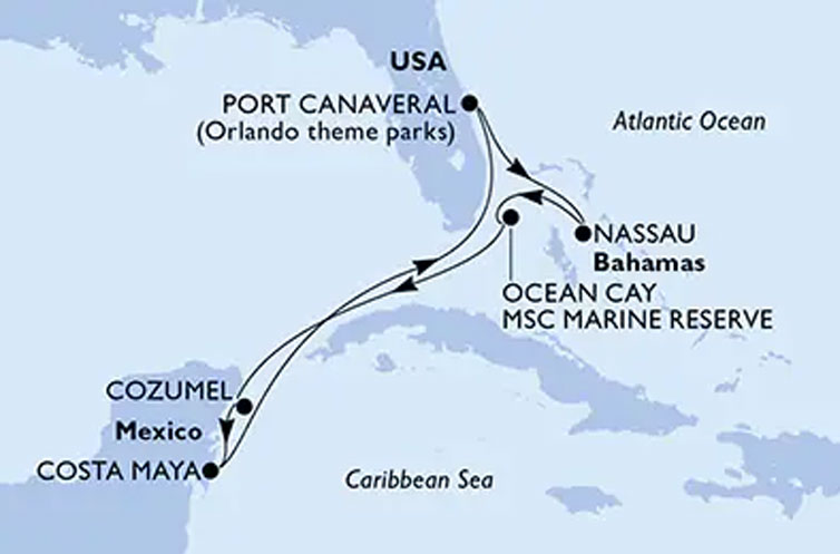 January 2027 Helping Seniors Cruise Itinerary