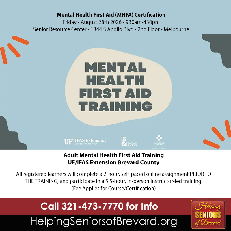 Mental Health First Aid Training Certifcation