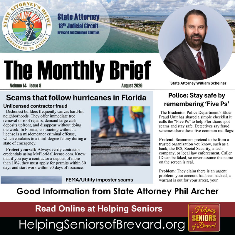 August 2026 "The Monthly Brief"