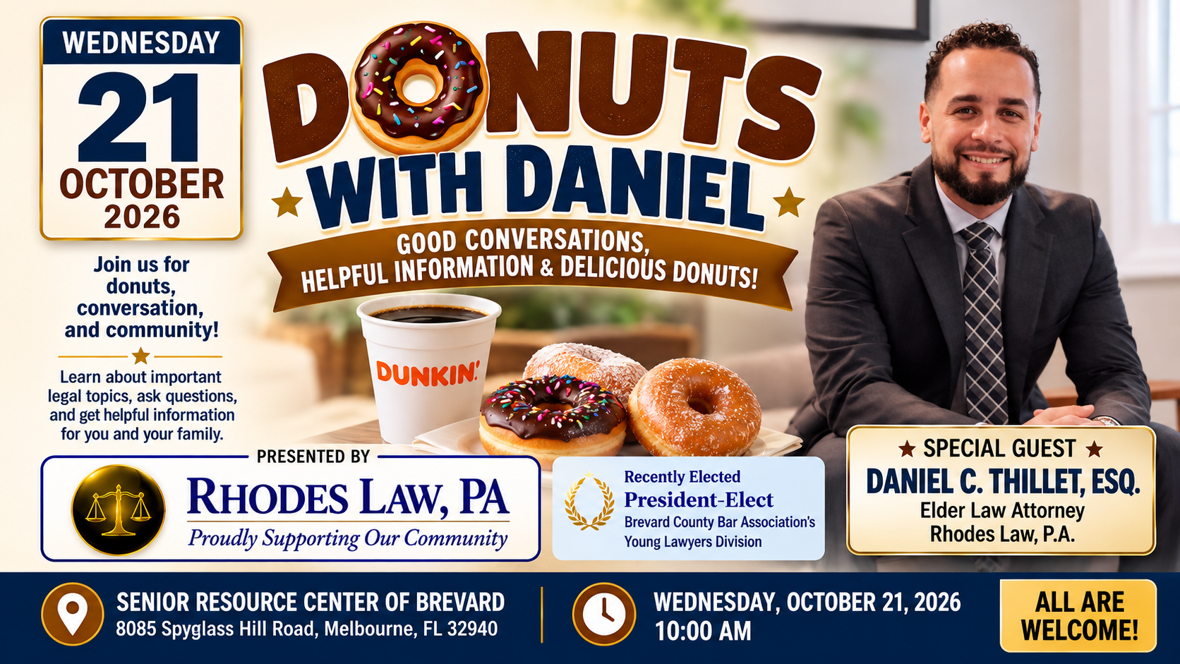 Donuts with Daniel
