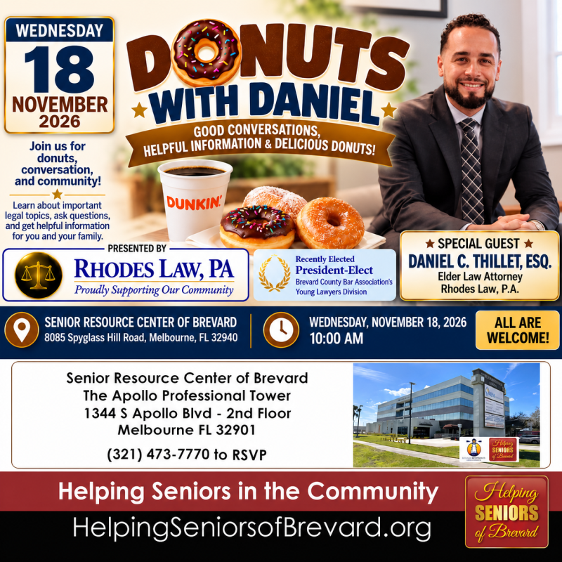 Donuts with Daniel